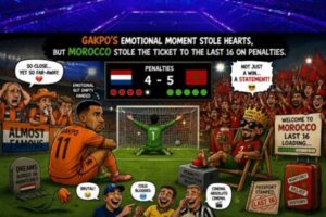 Morocco Turn Penalties into Dutch Heartbreak as Gakpo's Fairytale Ending Gets Rewritten