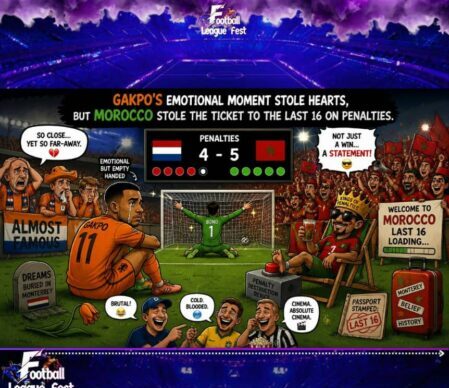 Morocco Turn Penalties into Dutch Heartbreak as Gakpo's Fairytale Ending Gets Rewritten