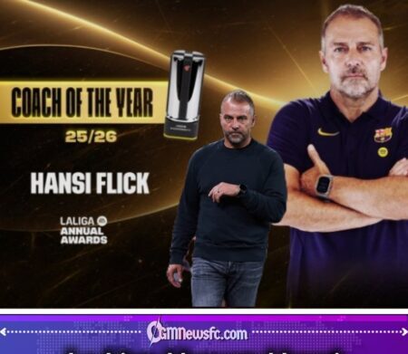 Hansi Flick Dominates Again, Wins La Liga Coach of the Year