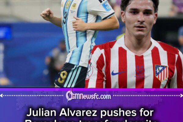 Camp Nou Calling: Julian Alvarez Keeps Ignoring Atletico Like Missed Calls at Midnight”