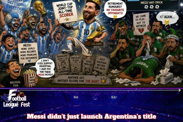 Lionel Messi RECORDS: RETIREMENT RUMOURS FILE MISSING PERSONS REPORT AFTER ANOTHER HAT-TRICK