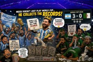 Lionel Messi RECORDS: RETIREMENT RUMOURS FILE MISSING PERSONS REPORT AFTER ANOTHER HAT-TRICK