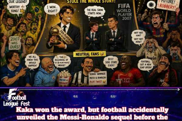 MESSI VS RONALDO: THE NIGHT KAKA WON THE AWARD AND LOST THE HEADLINES