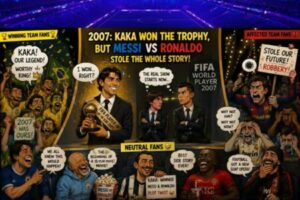 MESSI VS RONALDO: THE NIGHT KAKA WON THE AWARD AND LOST THE HEADLINES