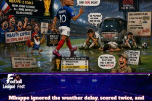 Mbappe History Tour Continues as Rain Checks Expire and Iraq Pays the Admission Fee