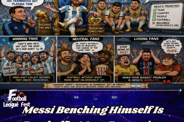 Messi Refuses to Farm Records, Internet Demands a Software Update
