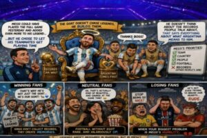Messi Refuses to Farm Records, Internet Demands a Software Update