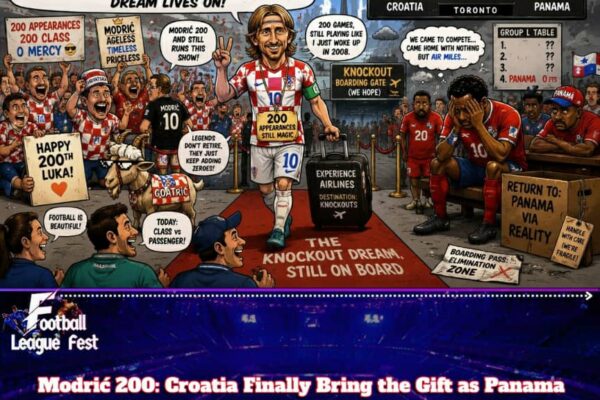 Modrić 200: The Knockout Dream Checks In While Panama Searches Lost Property