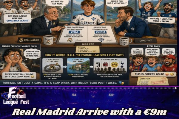 Real Madrid's Nico Paz Boomerang: The €9m Receipt That Suddenly Became Worth €60m
