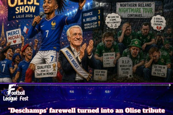 Olise Hat-Trick: Deschamps Orders a Farewell Party and Michael Olise Turns It into a Concert