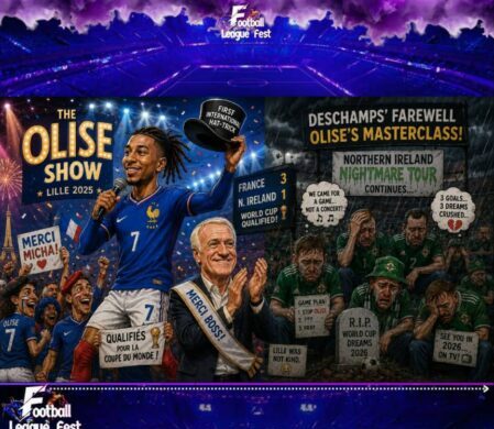 Olise Hat-Trick: Deschamps Orders a Farewell Party and Michael Olise Turns It into a Concert