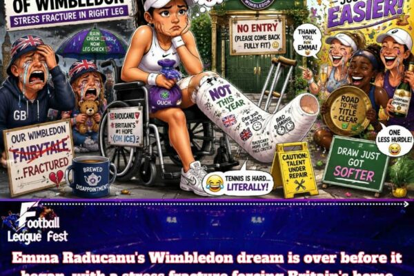 Raducanu Ruled Out: Wimbledon Loses a Star Before the Ball Even Bounced