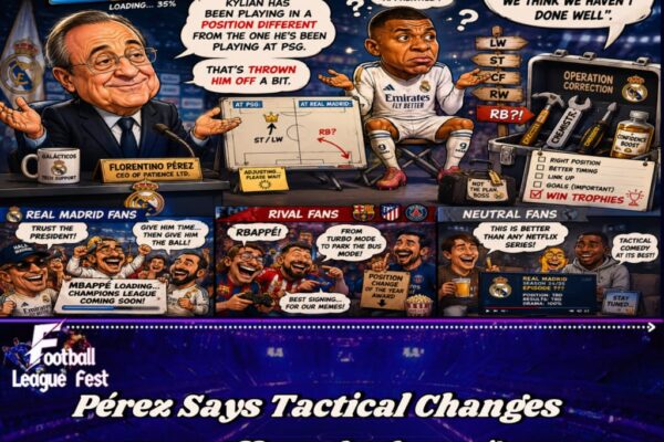Real Madrid Planning Tactical Adjustments After Mbappé Concerns