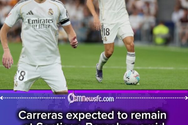 Real Madrid set to keep Alvaro Carreras despite defensive reshuffle