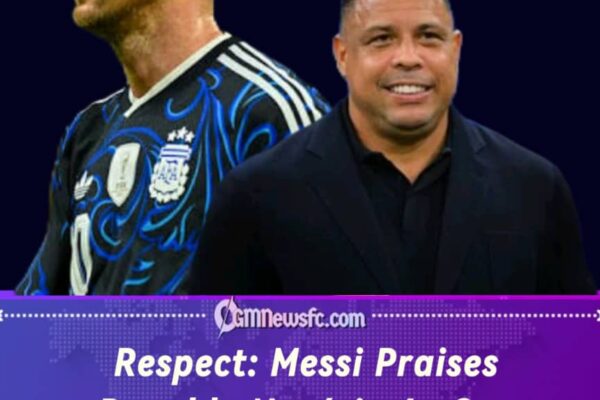 Respect: Messi Salutes Ronaldo Nazário And Celebrates A Football Icon