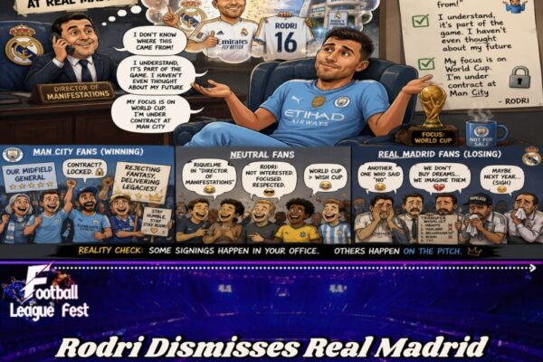 Rodri and Transfer Rumors: The Signing That Forgot to Tell Rodri