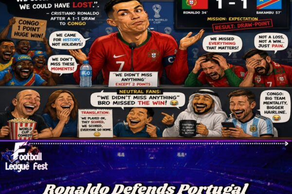 Ronaldo and the Draw: Portugal's Philosophy Department Declares Everything Under Control