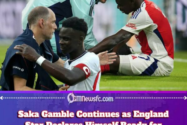 Saka Gamble: England's Star Winger Bets Against His Achilles and the Odds