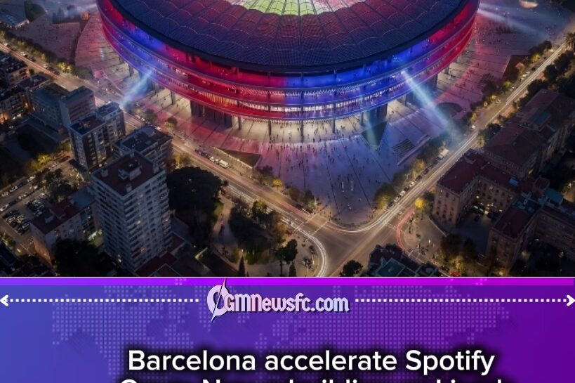 Spotify Camp Nou Becomes a Giant Building Site as Barcelona’s Ambitious Transformation Enters Its Most Critical Stage