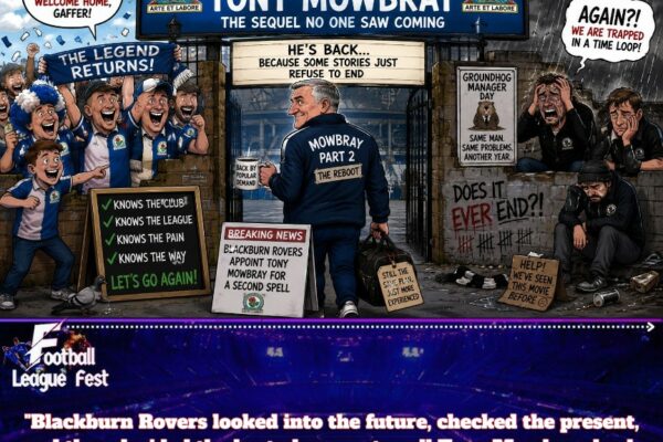 Tony Mowbray and Blackburn Rovers: The Time Machine Has Arrived at Ewood Park