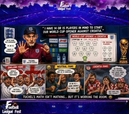 Tuchel and the Curious Case of England's Expanding Starting XI