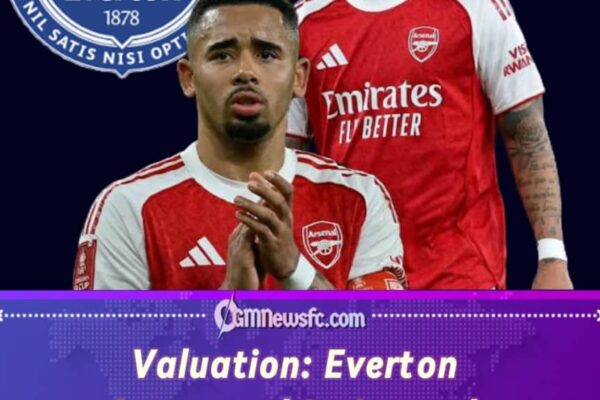 Valuation: Everton Love The Player But Not The Price As Gabriel Jesus Enters Transfer Spotlight