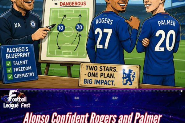Alonso Unveils Chelsea's Two-Star Blueprint as Rogers and Palmer Prepare to Share the Spotlight