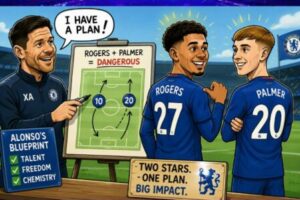Alonso Unveils Chelsea's Two-Star Blueprint as Rogers and Palmer Prepare to Share the Spotlight