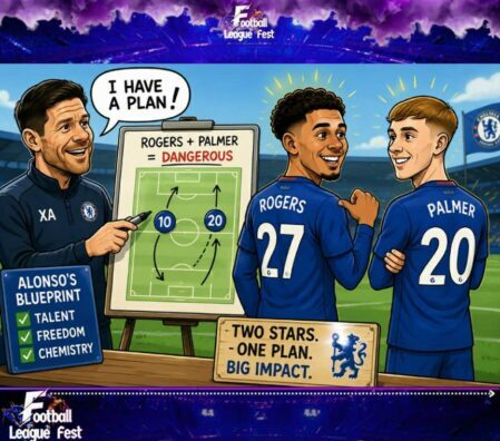 Alonso Unveils Chelsea's Two-Star Blueprint as Rogers and Palmer Prepare to Share the Spotlight