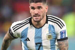 Rodrigo De Paul Fired Up Ahead of Argentina's Clash with England