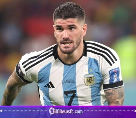 Rodrigo De Paul Fired Up Ahead of Argentina's Clash with England