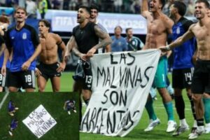 Victory Lap, Diplomatic Trap: Argentina's Falklands Banner Celebration Could End in FIFA's Naughty Corner