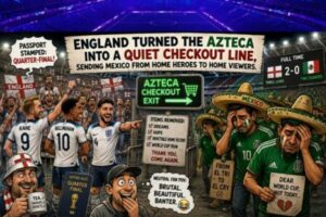 Azteca Checkout: England Cashed Out Mexico's World Cup Dream