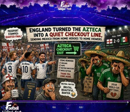 Azteca Checkout: England Cashed Out Mexico's World Cup Dream