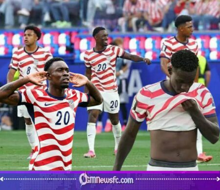 Balogun Red Card Gives USA a Victory… and an Unexpected Souvenir