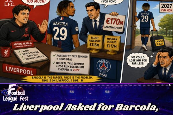Liverpool's Price Patrol: Barcola Transfer Turns Into Football's Most Expensive Game of Tug-of-War