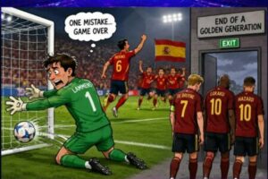 Golden Goodbye! Belgium's Fairytale Ends After One Costly Slip Turns Into a Football Farewell