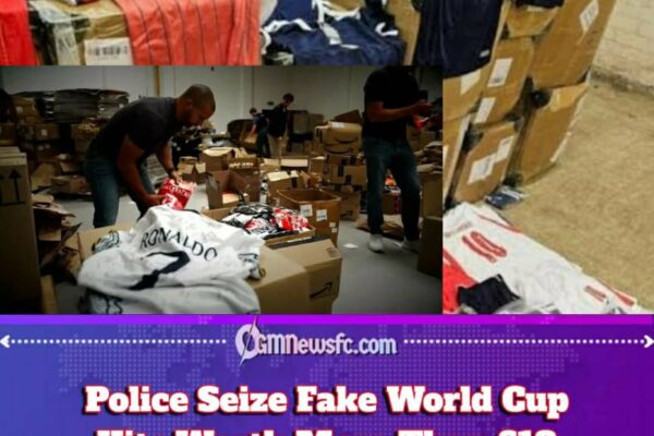 Counterfeit: World Cup's Biggest Transfer? Fake Football Shirts Tried to Join the Tournament Before Police Sent Them to the Bench