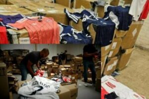 Counterfeit: World Cup's Biggest Transfer? Fake Football Shirts Tried to Join the Tournament Before Police Sent Them to the Bench