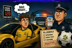 Speed, Scandal and Shockwaves: Socceroos Star's Cristian Volpato Alleged Cocaine Test Rocks Australian Football