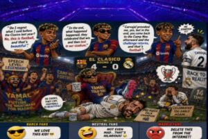 El Clásico Camp Nou Echoes: Football Banter Returns as Yamal Refuses to Hit the Mute Button
