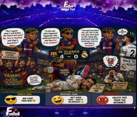 El Clásico Camp Nou Echoes: Football Banter Returns as Yamal Refuses to Hit the Mute Button