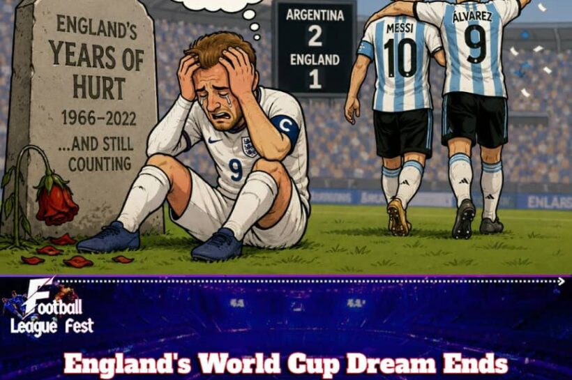 Sixty Years of Sighs: England's Latest World Cup Heartbreak Leaves Fans Asking, "Who Pressed the Repeat Button?"