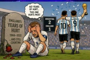 Sixty Years of Sighs: England's Latest World Cup Heartbreak Leaves Fans Asking, "Who Pressed the Repeat Button?"