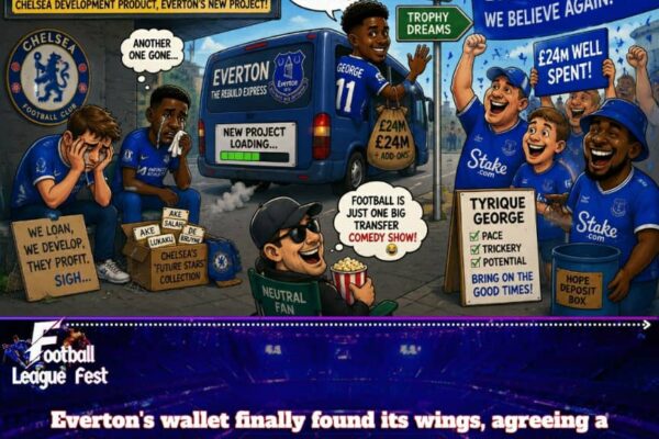 Everton Strike Again: Tyrique George Costs £24m, Hope Included at No Extra Charge