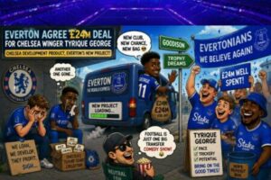 Everton Strike Again: Tyrique George Costs £24m, Hope Included at No Extra Charge