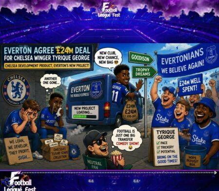 Everton Strike Again: Tyrique George Costs £24m, Hope Included at No Extra Charge