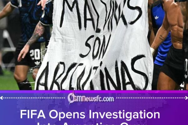 FIFA Opens Case Against Argentina as Falklands Banner and Final Mayhem Turn Football Into a Diplomatic Derby