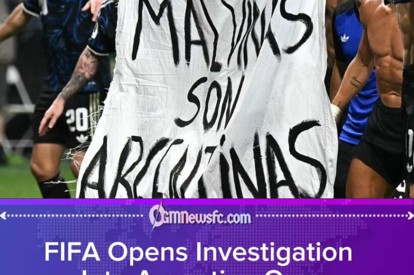 FIFA Opens Case Against Argentina as Falklands Banner and Final Mayhem Turn Football Into a Diplomatic Derby