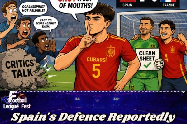 France Fired Shot After Shot, but Spain's Rock-Solid Defence Slammed the Door